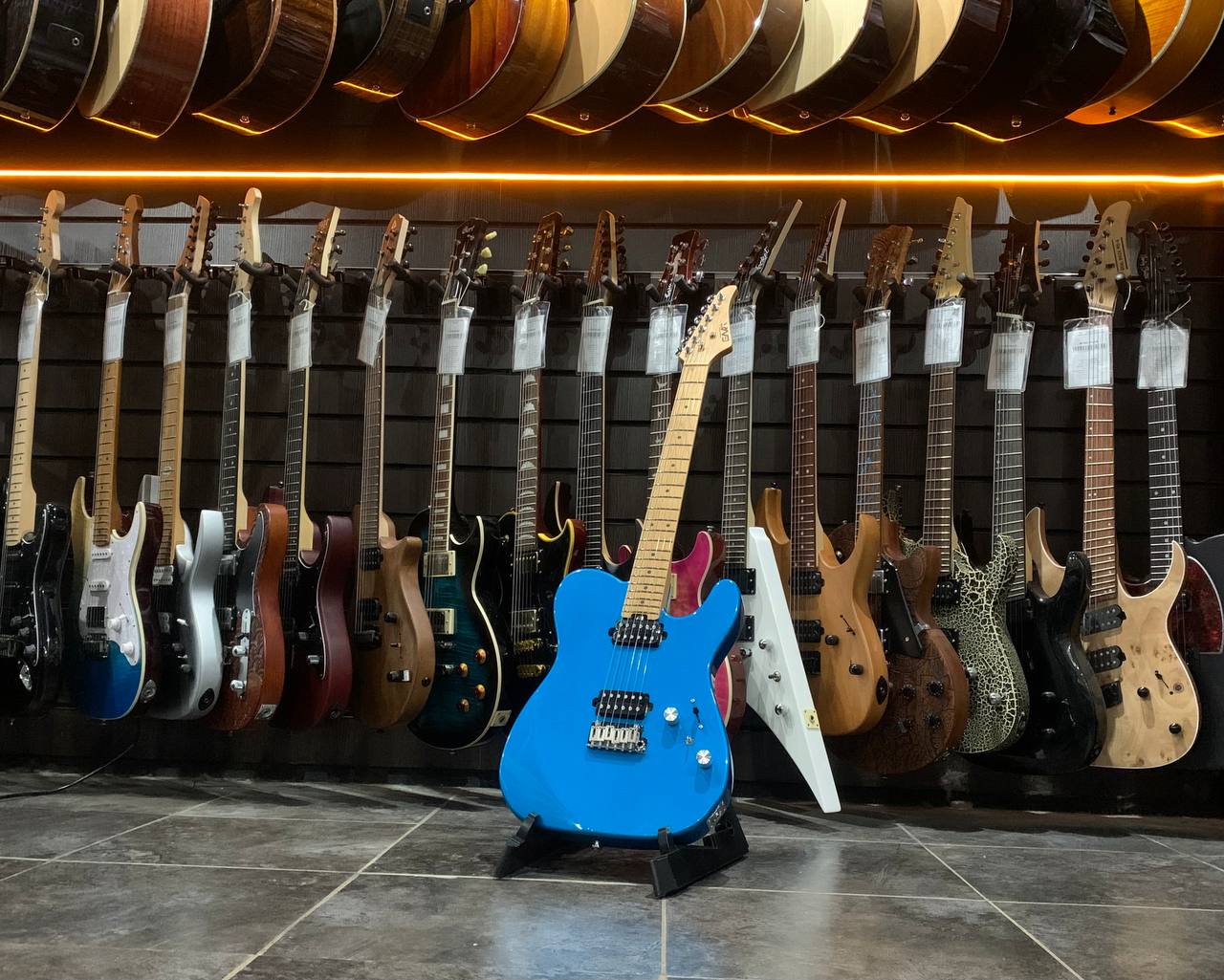 Электрогитара EART Guitar TL-380 Blue
