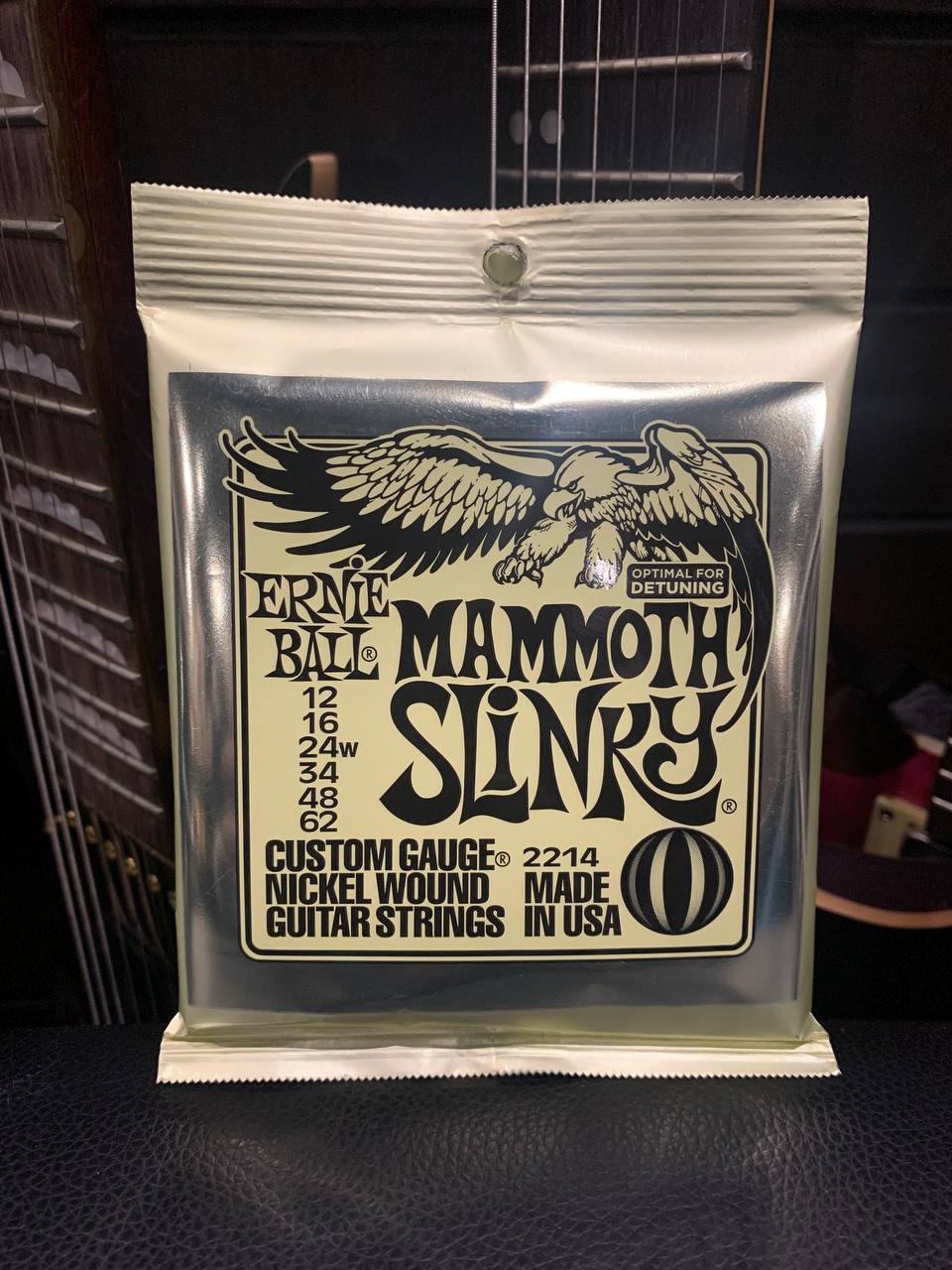 Cтруны для Электрогитары Ernie Ball 12-62 (USA)