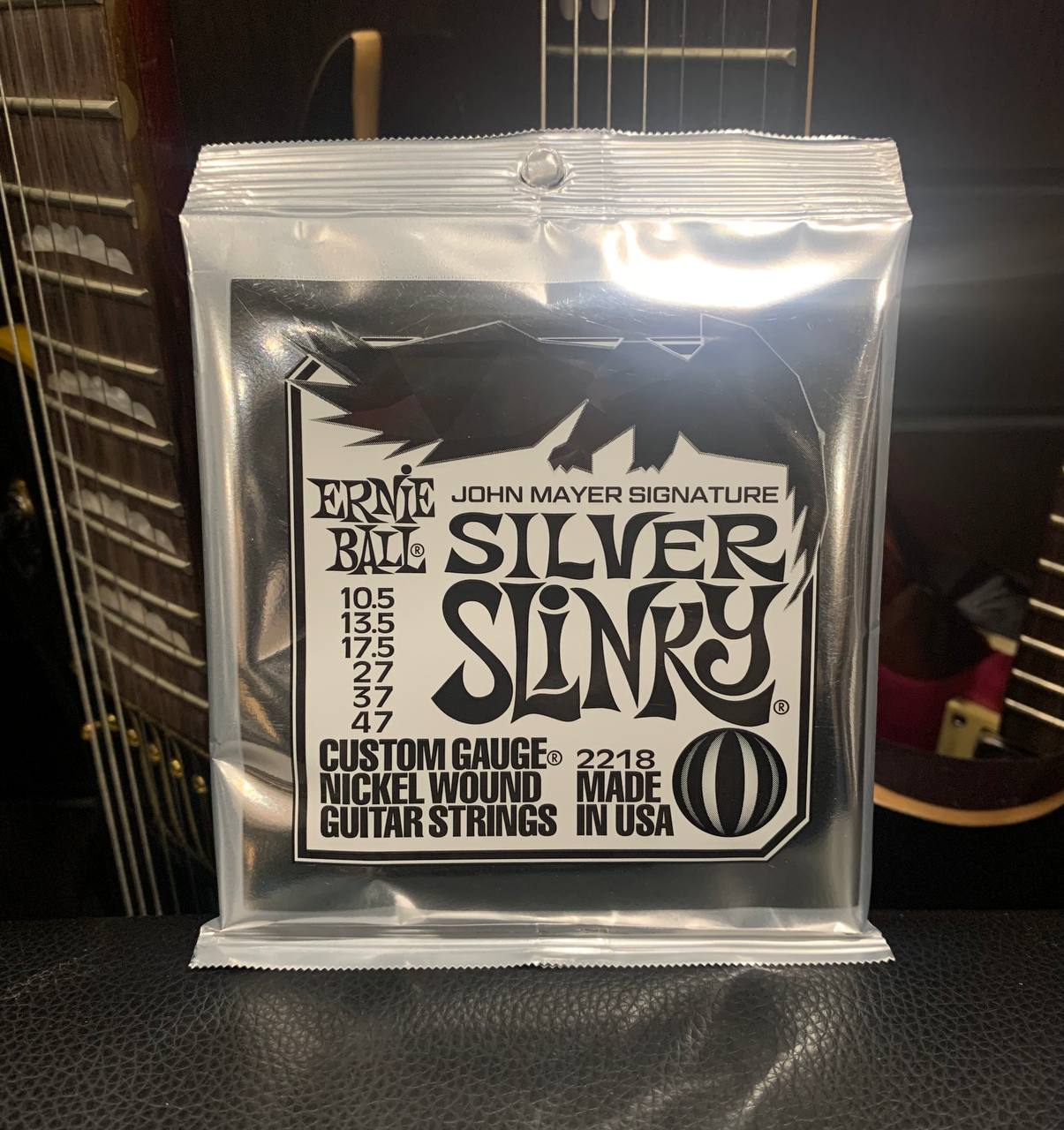 Cтруны для Электрогитары Ernie Ball John Mayer Silver 10.5-47 (USA)