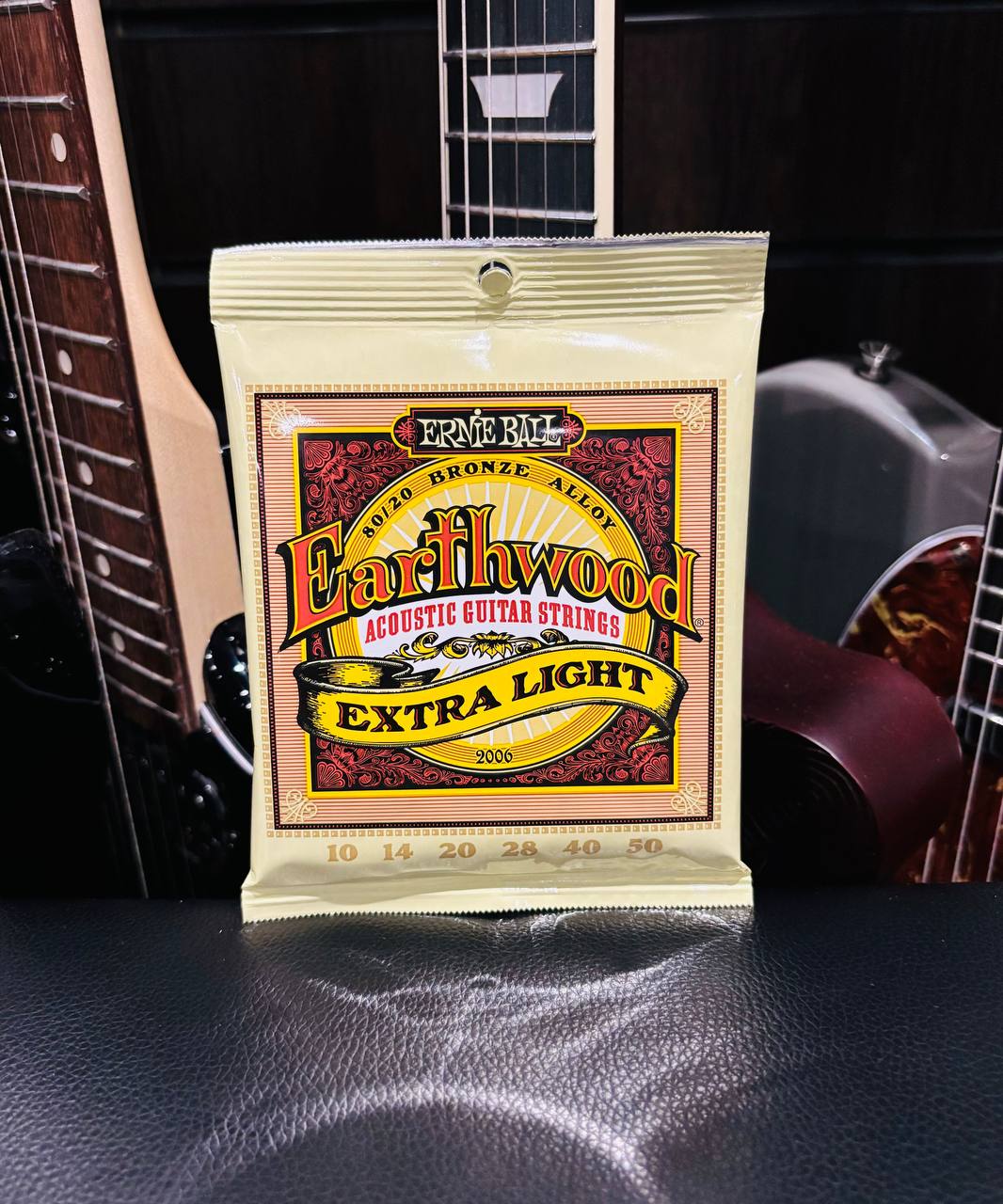 Струны для Акустической Гитары Ernie Ball 10-50 (USA)