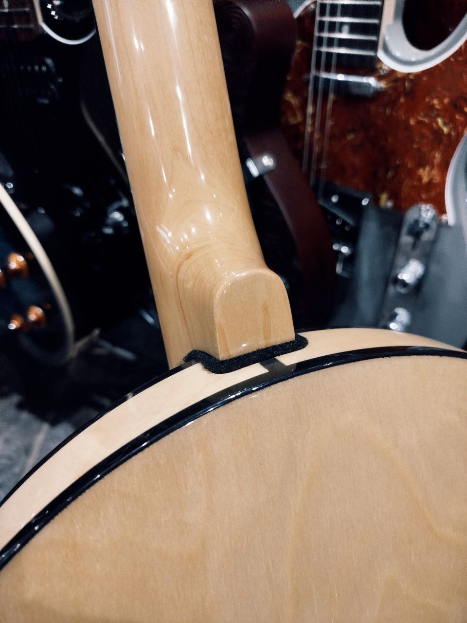 Банджо из Массива Ели + Чехол (5 струн) - изображение 7