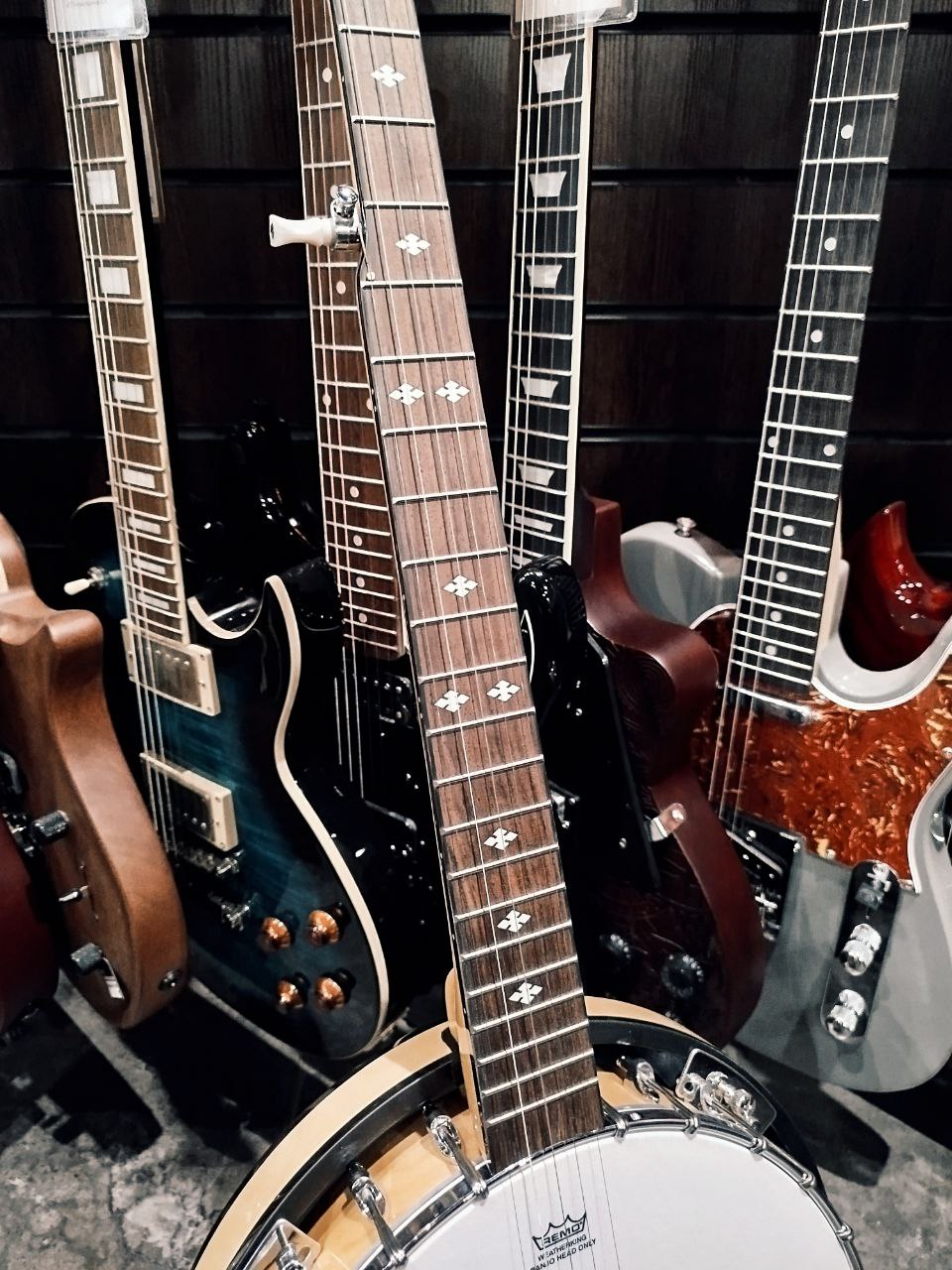 Банджо из Массива Ели + Чехол (5 струн) - изображение 8