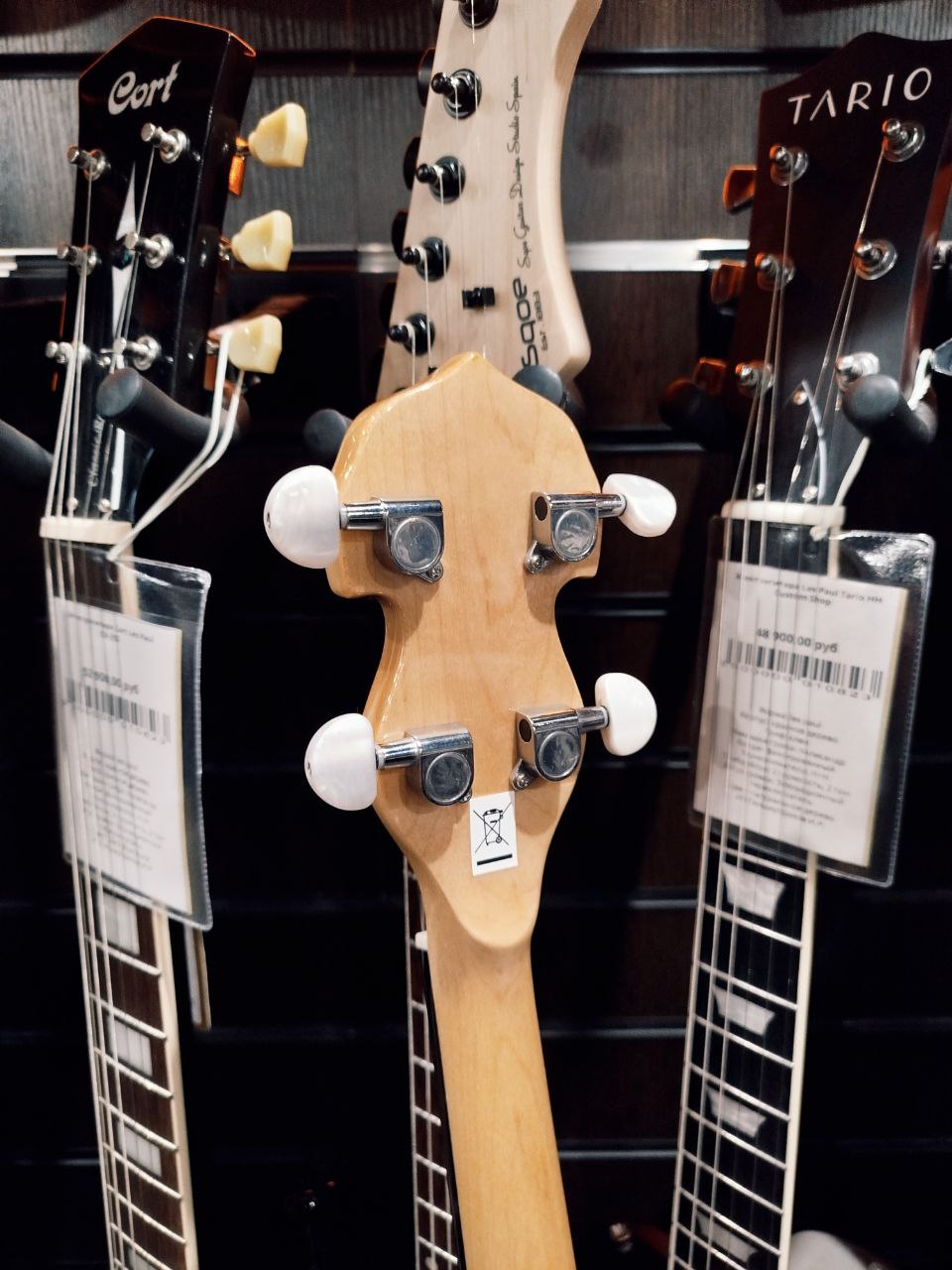 Банджо из Массива Ели + Чехол (5 струн) - изображение 10