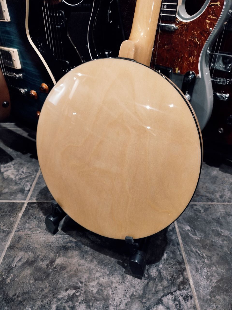 Банджо из Массива Ели + Чехол (5 струн) - изображение 4