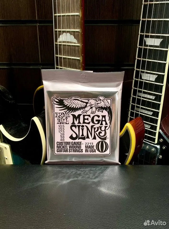 Cтруны для Электрогитары Ernie Ball Mega 10.5-48