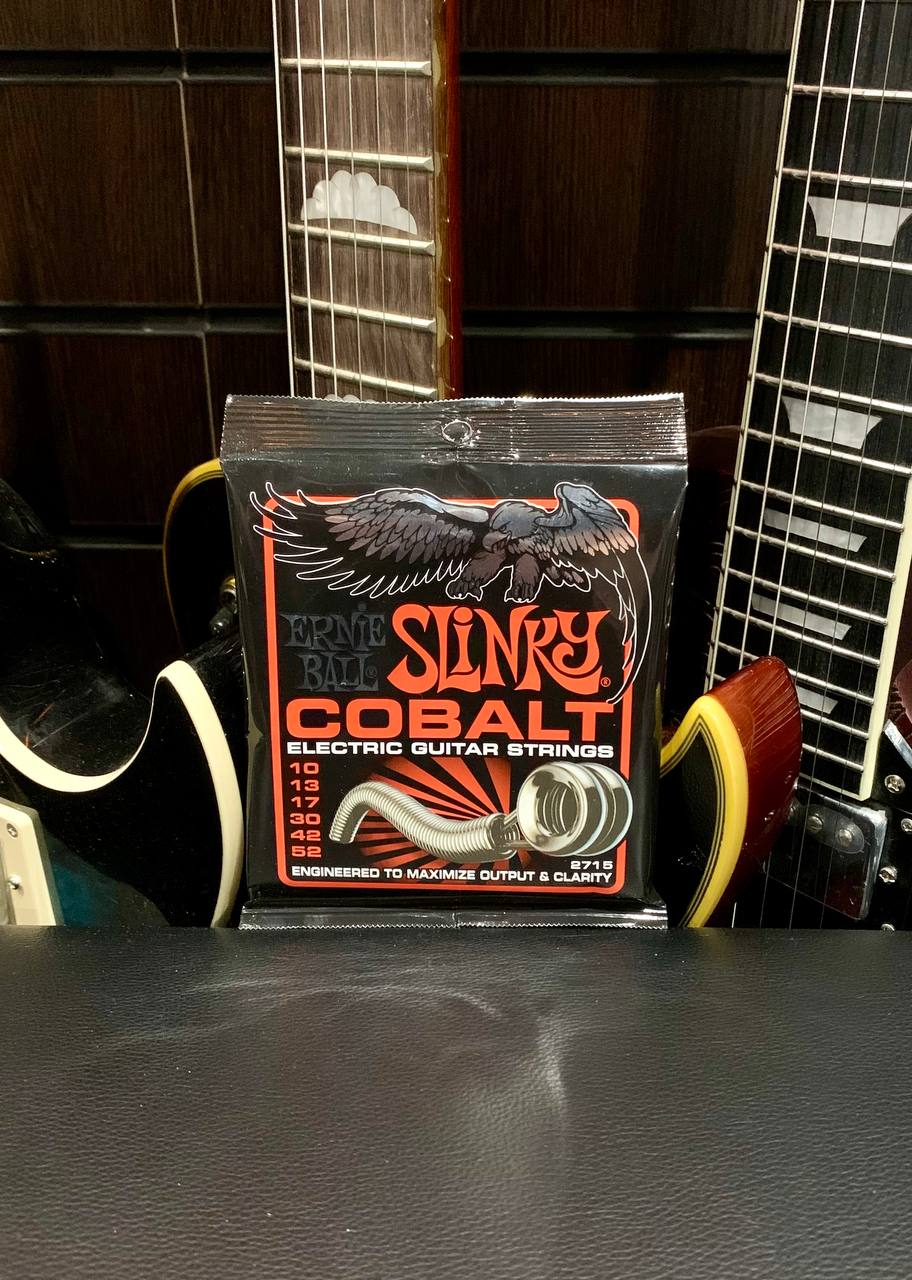 Cтруны для Электрогитары Ernie Ball Cobalt 10-52 (USA)