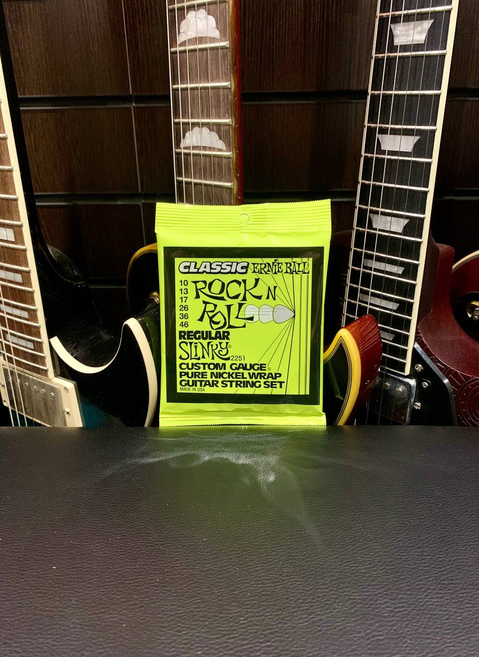 Cтруны для Электрогитары Ernie Ball Rock 10-46 (USA Оригинал)
