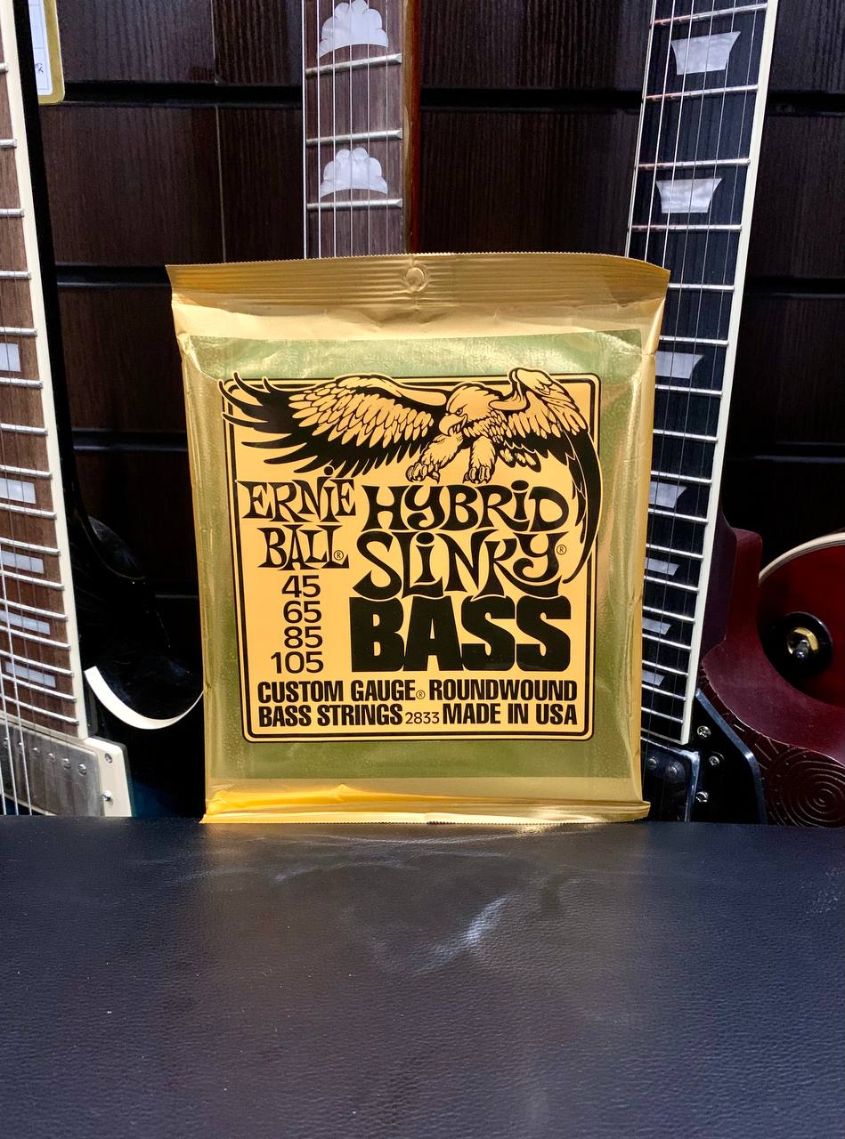 Струны для Бас Гитары Ernie Ball 45-105 (USA)