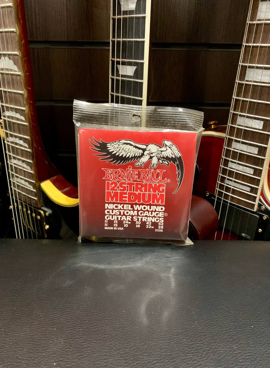 Струны для 12-ти Струнной Электрогитары Ernie Ball 11-52 (USA)