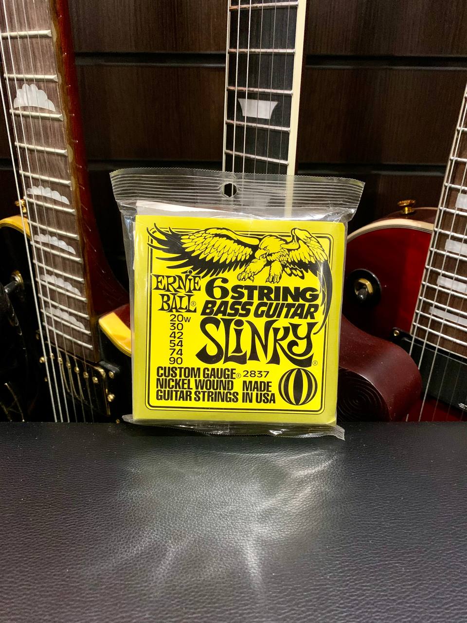 Струны для 6-ти струнной Бас Гитары Ernie Ball 20-90 (USA)
