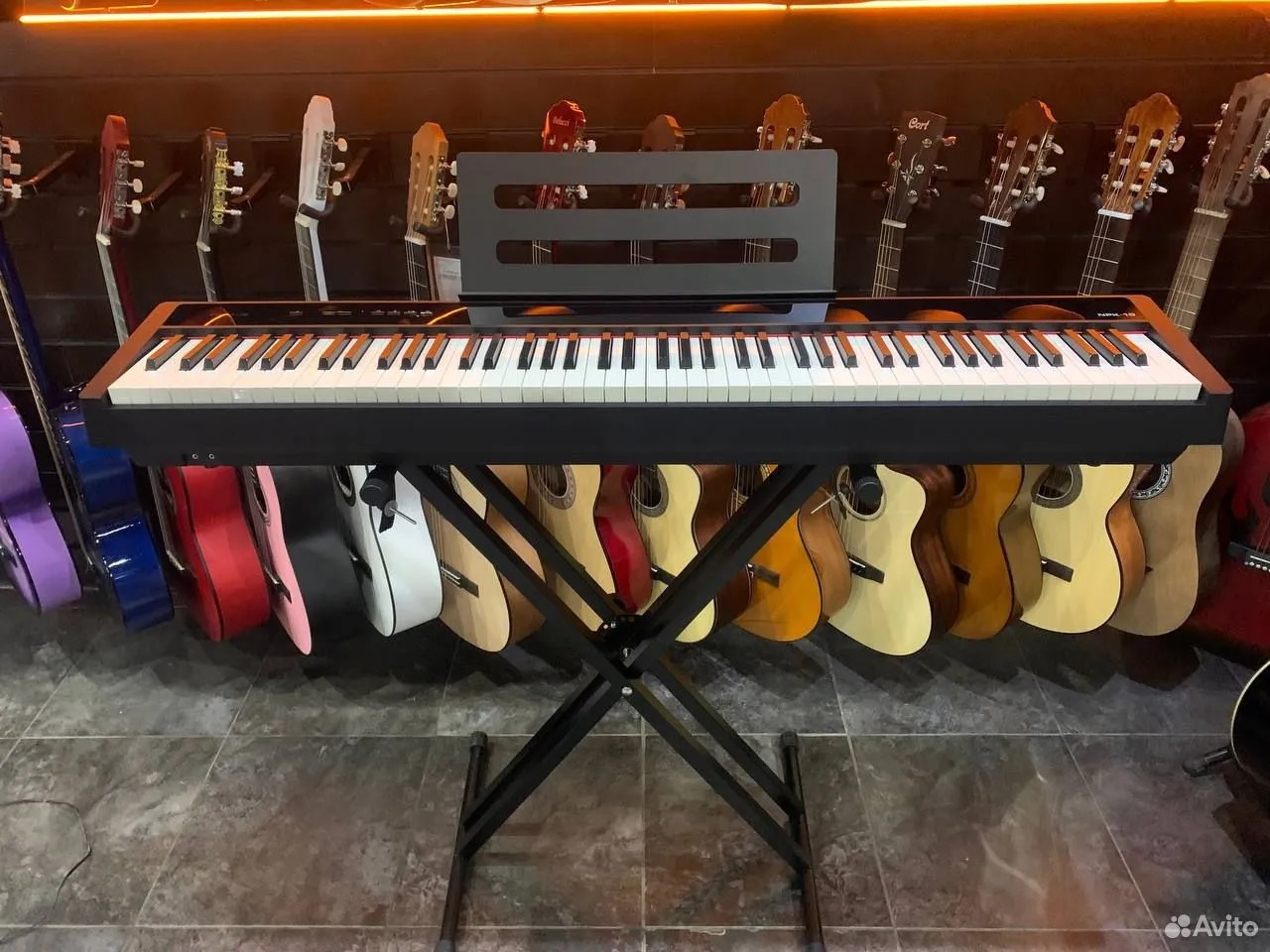 Цифровое Пианино NUX NPK-10 BK + Стойка (комплект)