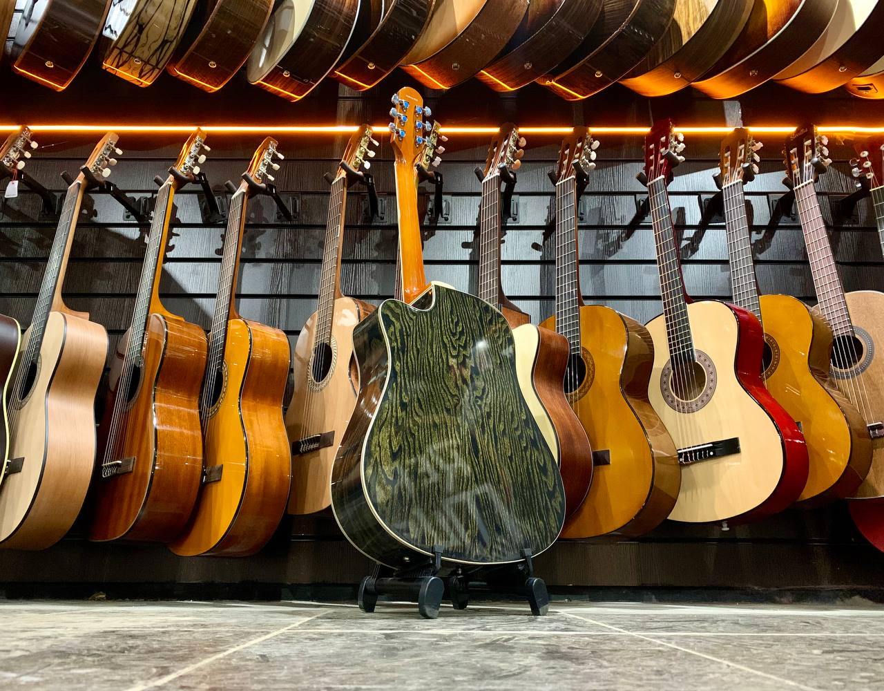 Акустическая Гитара с Подключением (Массив Ели) - изображение 2