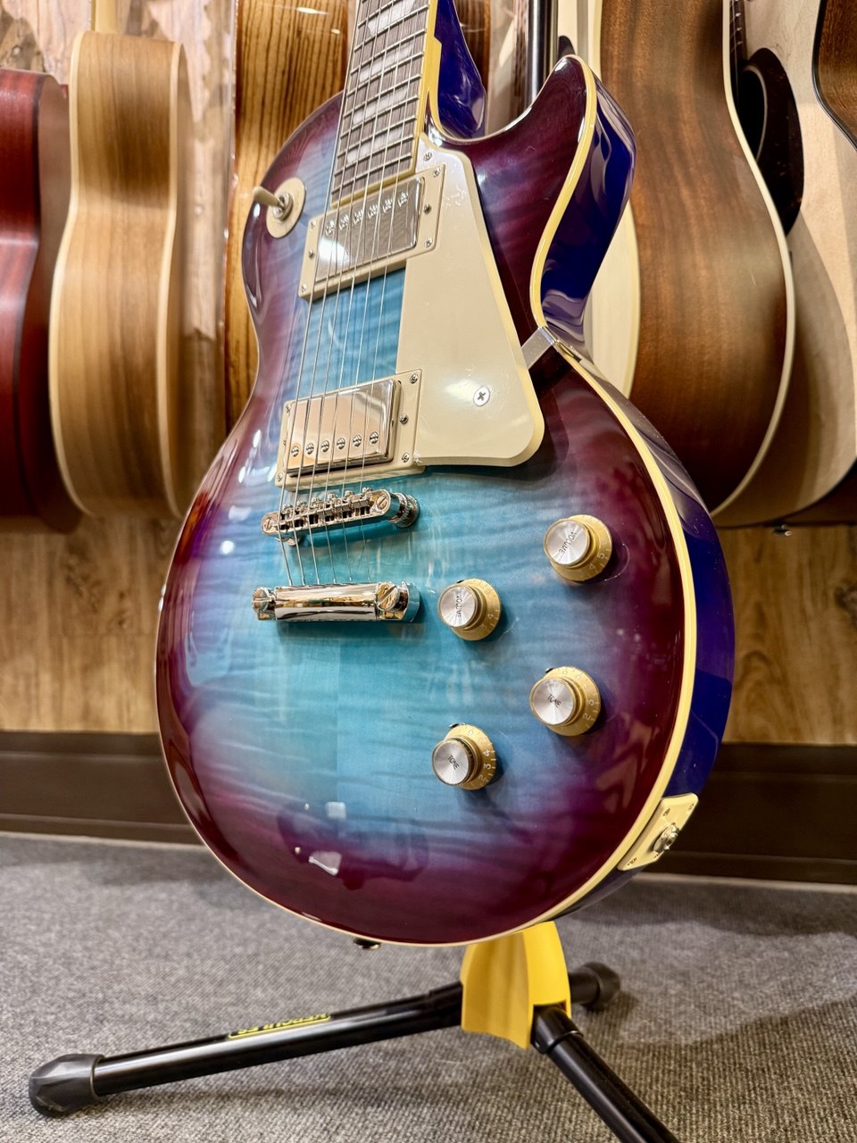 Электрогитара Epiphone Les Paul Standard 60s Figured Blueberry Burst