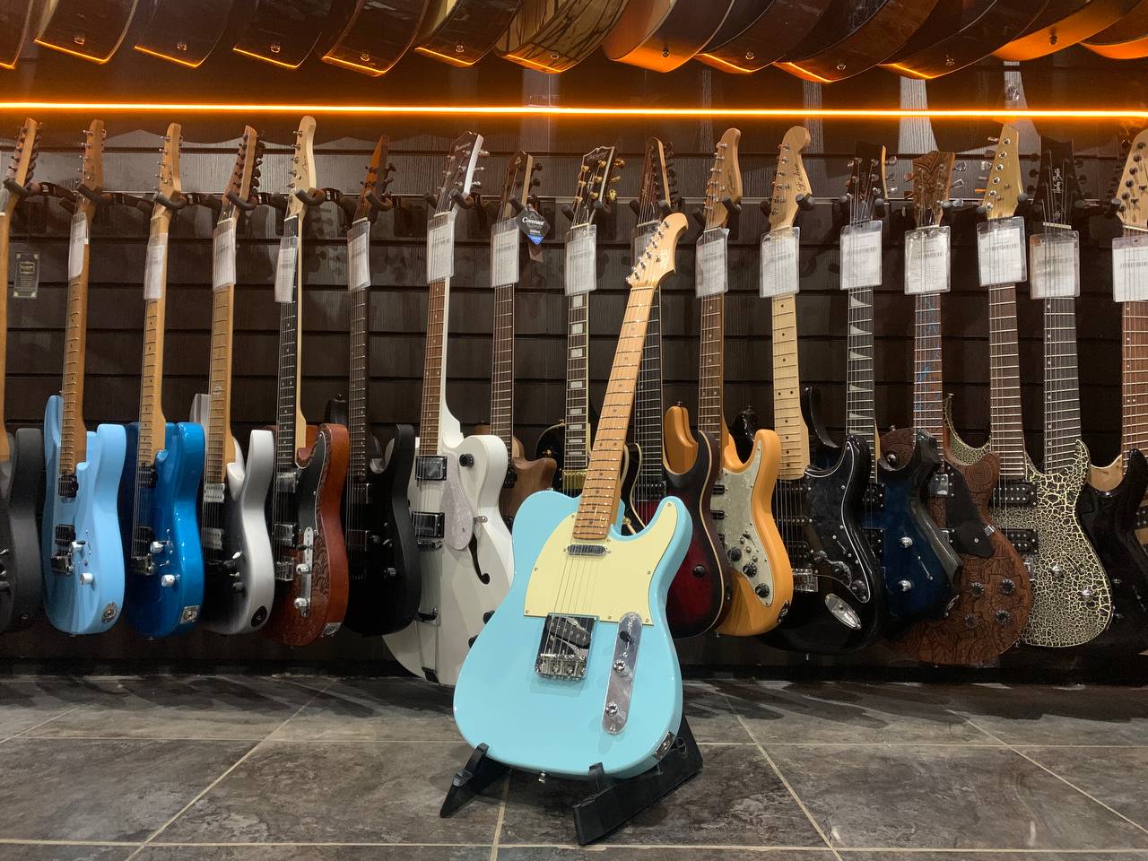 Электрогитара Jet Telecaster Sky