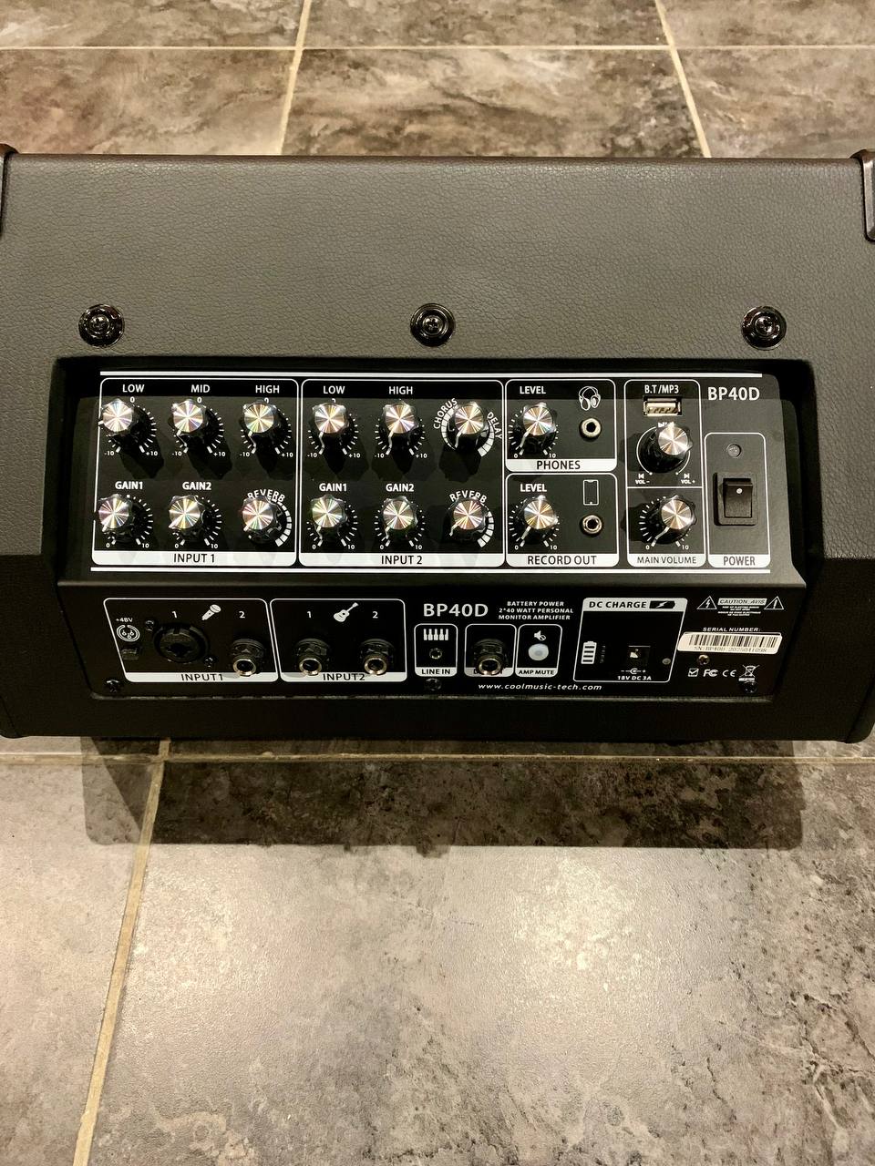 Аккумуляторный Комбоусилитель CM 80 ват (6 каналов) - изображение 6