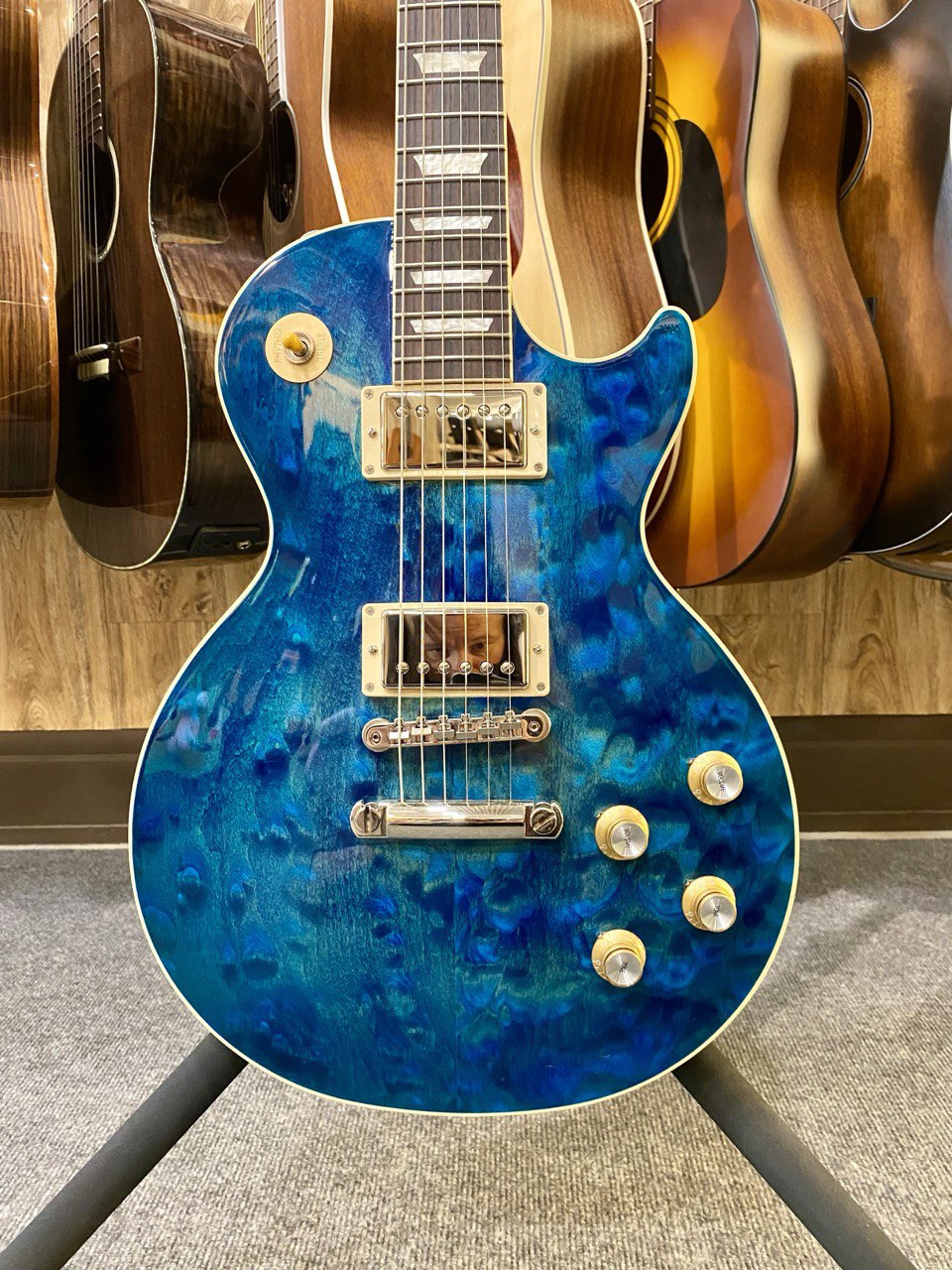 Электрогитара Gibson Les Paul Standard 60s AAA Quilted Maple Ocean Water Perimeter (USA)