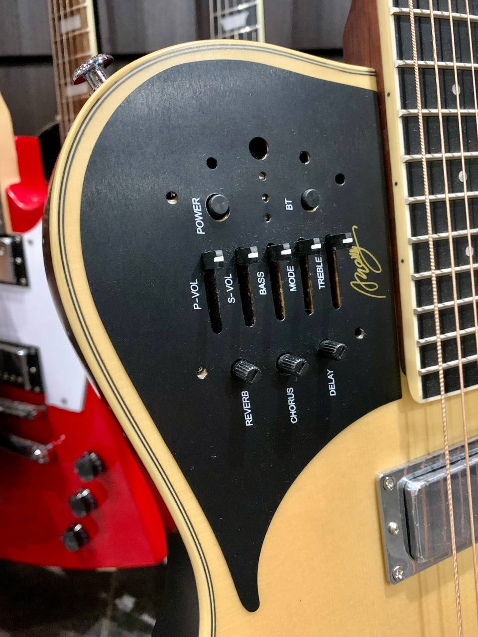 Электрогитара Amolly Godin - изображение 6