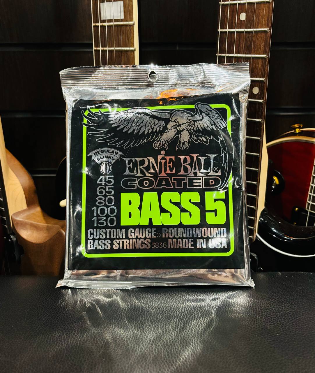 Струны для 5-ти Струнной Бас Гитары Ernie Ball 45-130 (USA)