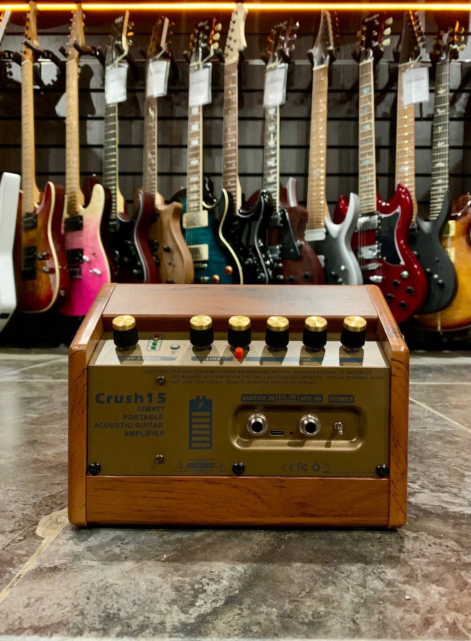 Портативный Комбик 15 ват (Гитара + Микрофон) - изображение 4