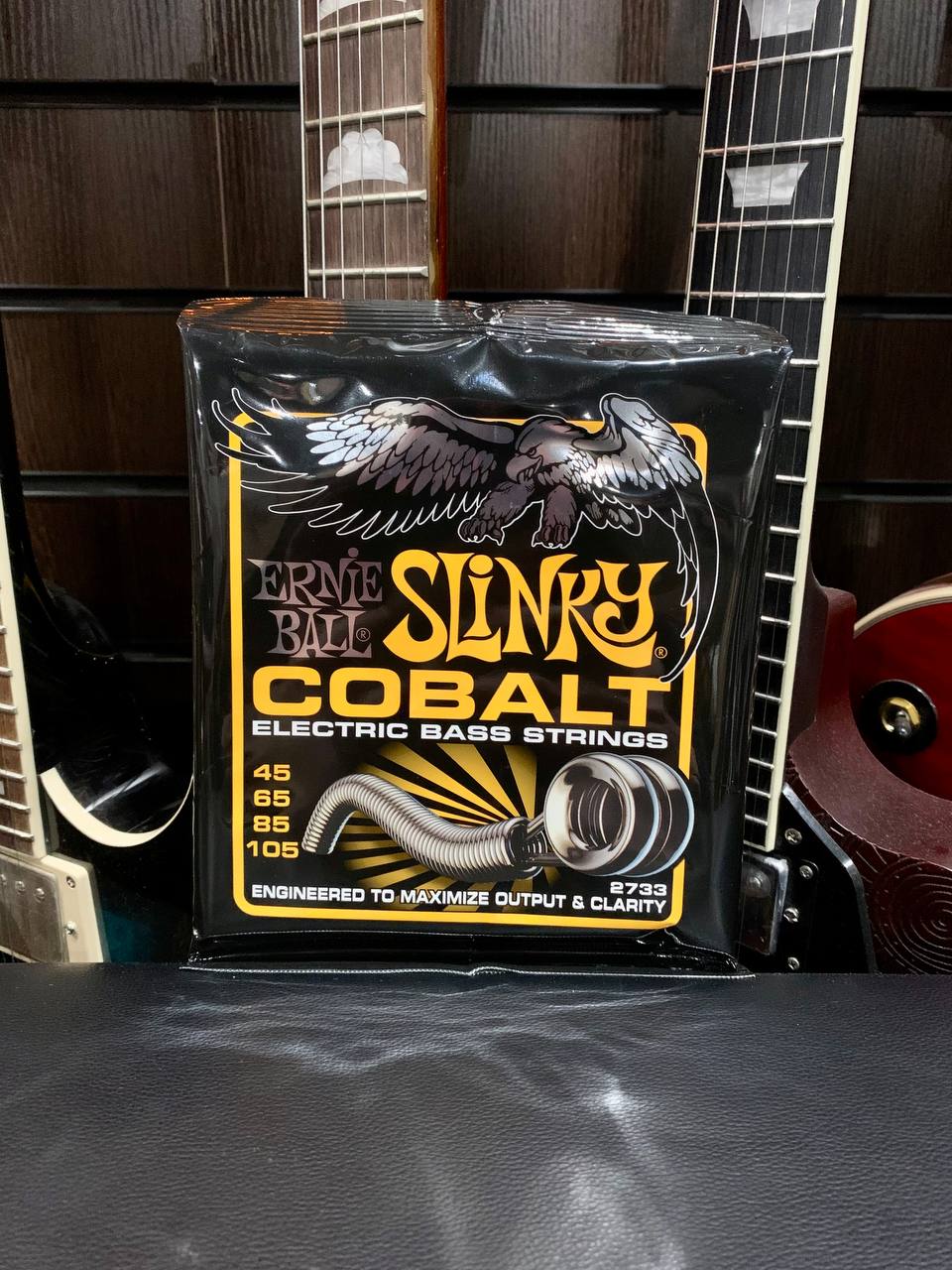 Струны для Бас Гитары Ernie Ball Cobalt 45-105