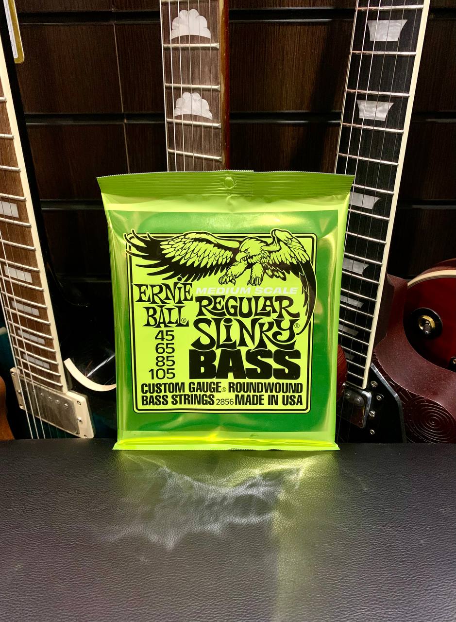 Струны для Бас Гитары Ernie Ball 45-105 (USA)
