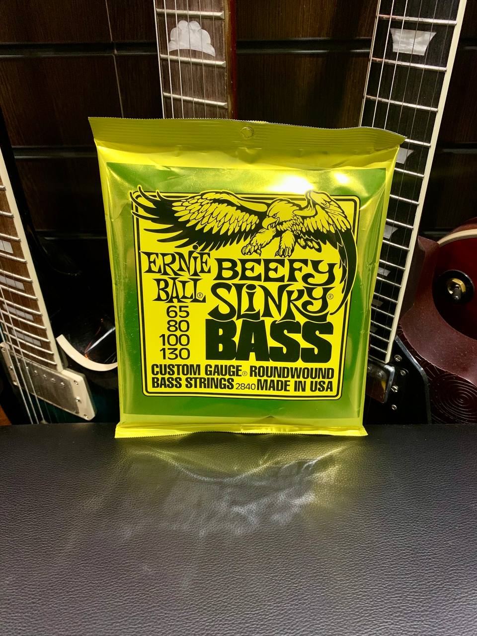 Струны для Бас Гитары Ernie Ball Heavy 65-130 (USA)