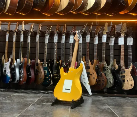 Электрогитара EART Guitar NK-VS60 Gold - изображение 2
