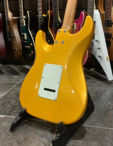 Электрогитара EART Guitar NK-VS60 Gold - изображение 4