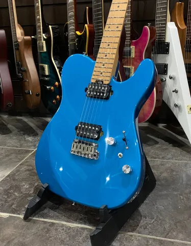 Электрогитара EART Guitar TL-380 Blue - изображение 3
