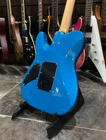 Электрогитара EART Guitar TL-380 Blue - изображение 4