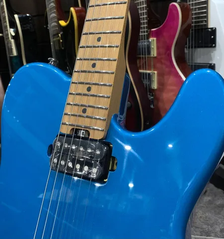 Электрогитара EART Guitar TL-380 Blue - изображение 5