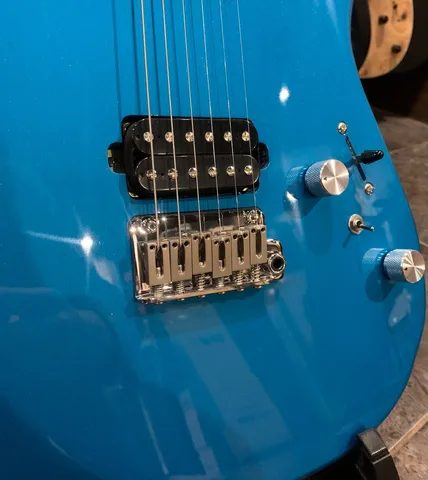 Электрогитара EART Guitar TL-380 Blue - изображение 7