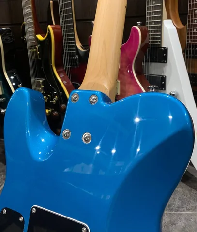 Электрогитара EART Guitar TL-380 Blue - изображение 8