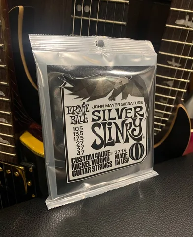 Cтруны для Электрогитары Ernie Ball John Mayer Silver 10.5-47 (USA) - изображение 4