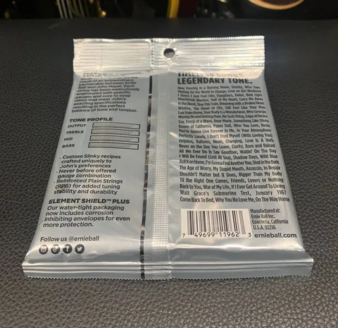 Cтруны для Электрогитары Ernie Ball John Mayer Silver 10.5-47 (USA) - изображение 6