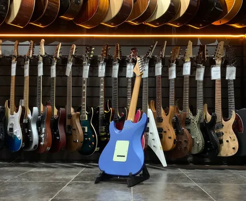 Электрогитара Eart Guitars YMX-SG3 Blue - изображение 2