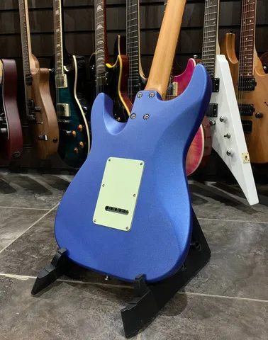 Электрогитара Eart Guitars YMX-SG3 Blue - изображение 4