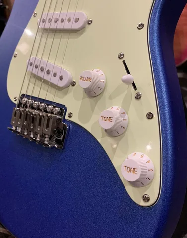 Электрогитара Eart Guitars YMX-SG3 Blue - изображение 6