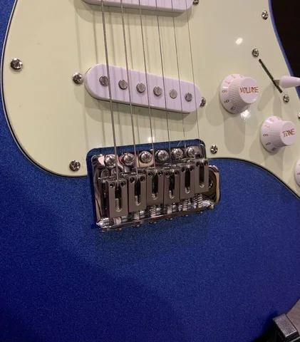 Электрогитара Eart Guitars YMX-SG3 Blue - изображение 7