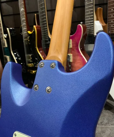 Электрогитара Eart Guitars YMX-SG3 Blue - изображение 8