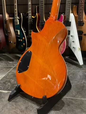 Электрогитара EART Guitar eglp-620 Lemon Yellow - изображение 4