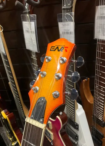 Электрогитара EART Guitar eglp-620 Lemon Yellow - изображение 9