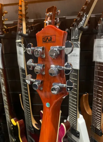 Электрогитара EART Guitar eglp-620 Lemon Yellow - изображение 10