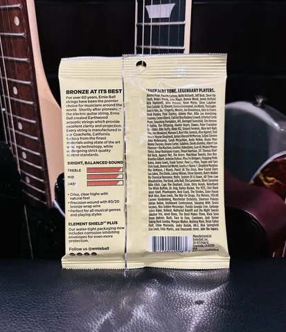 Струны для Акустической Гитары Ernie Ball 10-50 (USA) - изображение 2