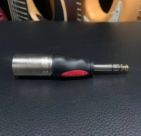 Переходник Soundking Stereo (разъем переходной) XLR штекер - 1/4