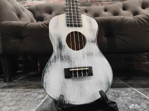 Укулеле Концерт из Ели + Чехол (комплект)