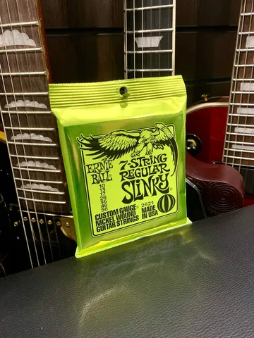 Струны для 7-ми струнной Электрогитары Ernie Ball 10-56 (USA) - изображение 3