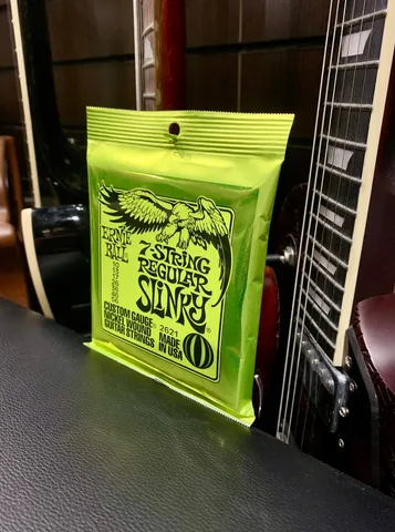 Струны для 7-ми струнной Электрогитары Ernie Ball 10-56 (USA) - изображение 5