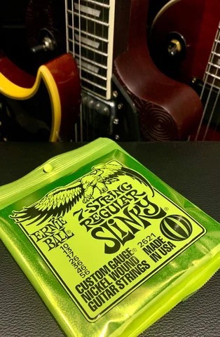 Струны для 7-ми струнной Электрогитары Ernie Ball 10-56 (USA) - изображение 7