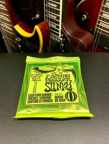 Струны для 7-ми струнной Электрогитары Ernie Ball 10-56 (USA) - изображение 9